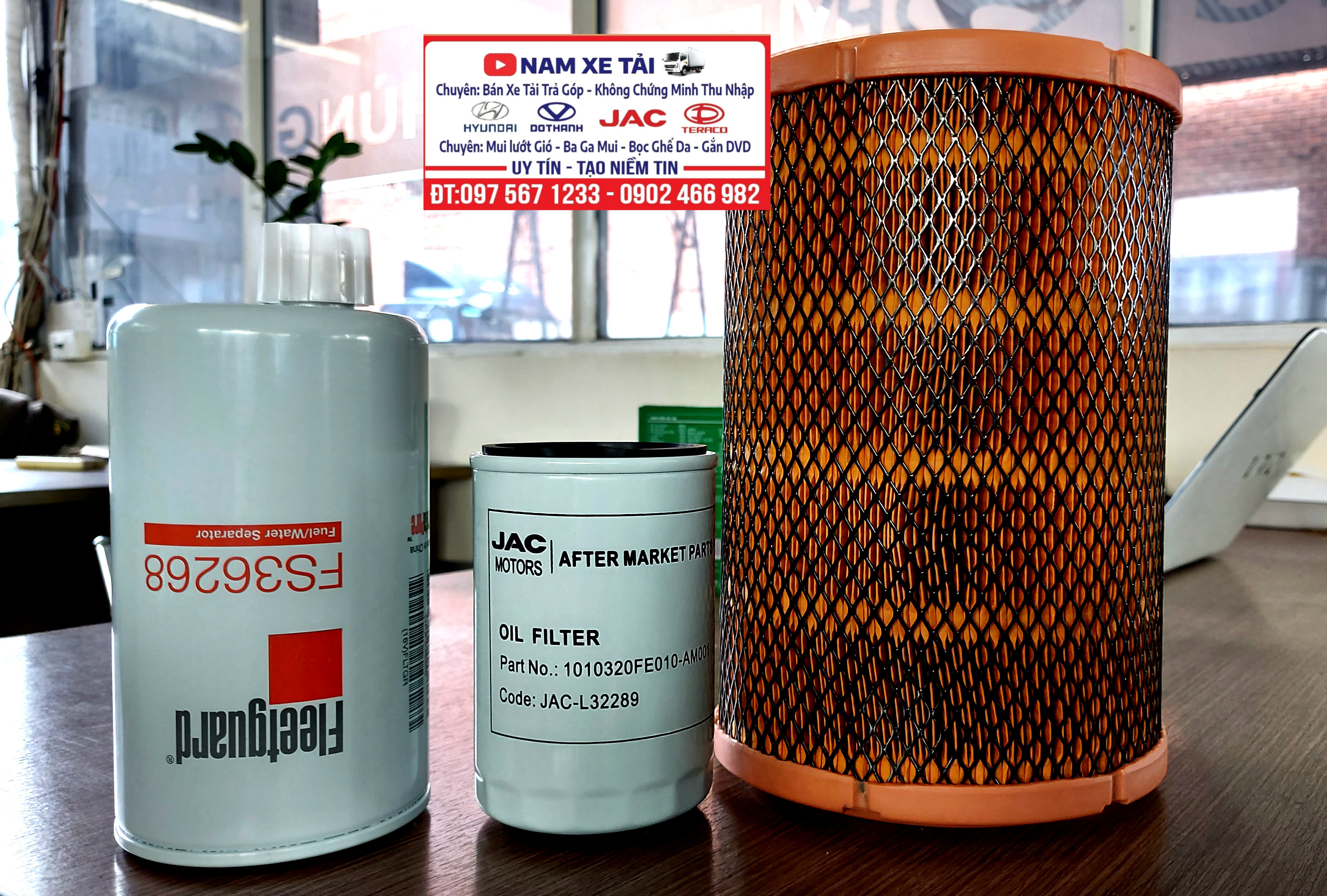 Phụ Tùng Xe Tải JAC - Chính Hãng 100% Nhà Máy (Mua 1 tặng 1)