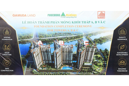 Phục Hưng Holdings Hoàn Thành Móng Dự Án HH2 – Gamuda Land Vượt Tiến Độ 2 Ngày: Sẵn Sàng Cho Đợt Mở Bán Tháng 8/2026
