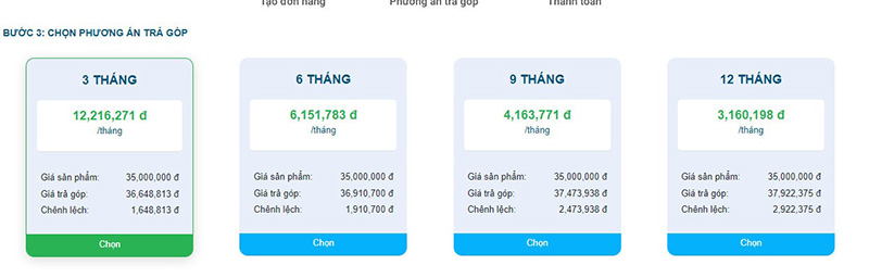 Phương pháp trả góp