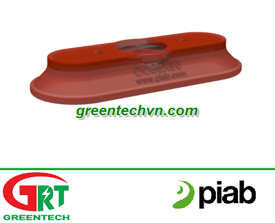Piab Suction cup OC35x90P Polyurethane 40 | Núm hút chân không hình oval | Piab Vietnam