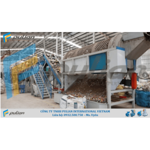 DÂY CHUYỀN TÁI CHẾ NHỰA PET - HDPE 2000kg/hr