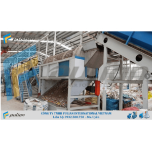 DÂY CHUYỀN TÁI CHẾ NHỰA PET - HDPE 2000kg/hr