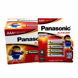 Pin AAA Panasonic Vỉ 4 Viên – Pin Tiểu 1.5V Chính Hãng