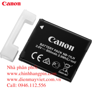 Pin (battery) Canon NB-11LH Lithium-Ion for Select PowerShot Digit (3.6V, 800mAh)chính hãng original