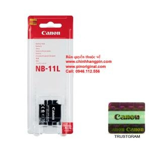 PIN (battery) máy ảnh Canon NB-11L Lithium-Ion Battery Pack (3.6 V 680mAh) chính hãng original