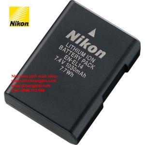 PIN (battery) máy ảnh Nikon EN-EL14 Lithium-Ion Battery (1030mAh) chính hãng original