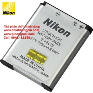 PIN (battery) máy ảnh Nikon EN-EL19 Lithium-Ion Battery (700mAh) chính hãng original