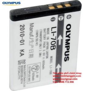 PIN (battery) máy ảnh Olympus LI-70B Rechargeable Lithium-Ion (650mAh) chính hãng original
