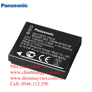 Pin (battery) máy ảnh Panasonic DMW-BCM13 Lithium-Ion (3.6V, 1250m chính hãng original