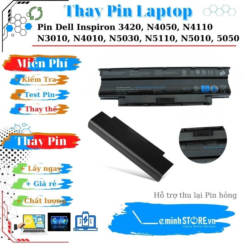 Pin Laptop Dell Inspiron N3010, N4010, N5030