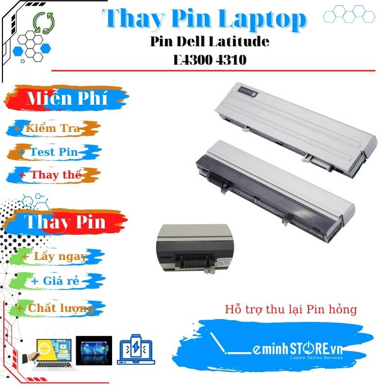 Pin Laptop Dell Latitude E4310