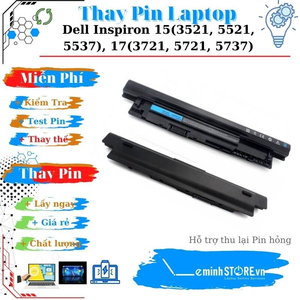 Pin laptop Dell Inspiron 15(3521, 5521, 5537), 17(3721, 5721, 5737)