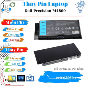 Pin Laptop Dell Precision M4800
