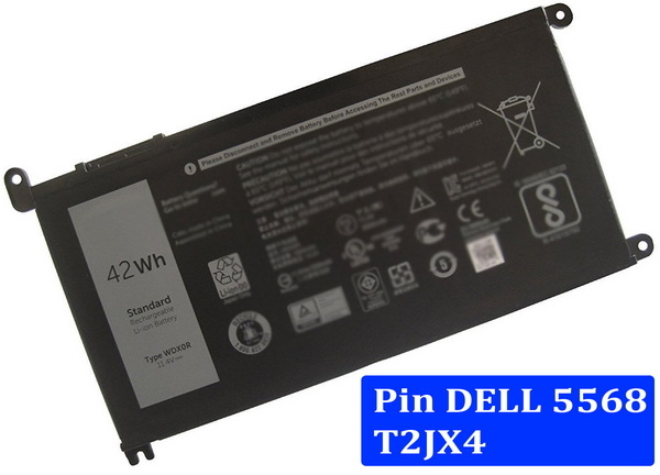 pin laptop dell T2JX4