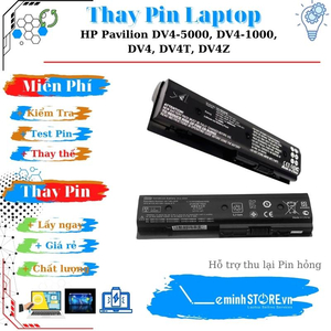 Pin Laptop HP Pavilion DV4-1000 Series, HP DV4-1100 Series, HP DV4-1200 Series, HP Pavilion DV4-2000 Series