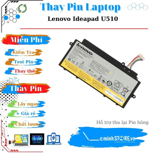 Pin Laptop Lenovo Ideapad U510