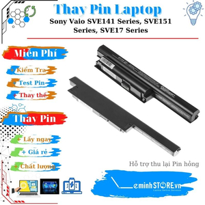 Pin Laptop Sony Vaio SVE141 Series, SVE151 Series, SVE17 Series