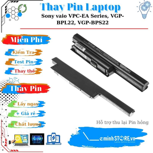 Pin Laptop Sony vaio VPC-EA Series, VGP-BPL22, VGP-BPS22