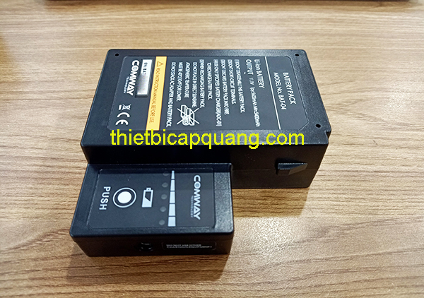 Pin máy hàn cáp quang Comway C6