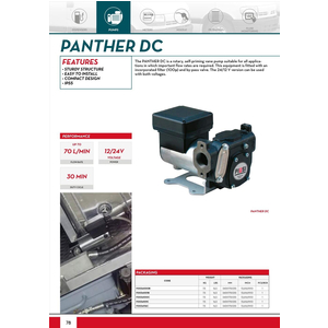 Bơm dầu diesel Panther 56 12 V