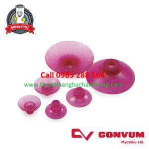 VACUUM PAD CONVUM - JAPAN FLAT SERIES PK2