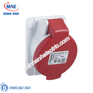 Ổ cắm gắn âm dạng nghiêng 4P 16A 400V IP44 - Model PKF16F434