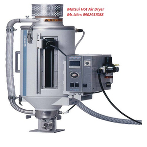 đại lý máy sấy hạt nhựa matsui, dryer Matsui vietnam, máy sấy hạt nhựa matsui, hot air dryer HD2, matsui vietnam