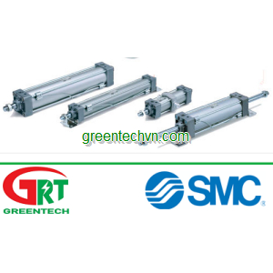 Pneumatic cylinder / double-acting / double-rod / adjustable-stroke | MB series |SMC Pneumatic | SMC