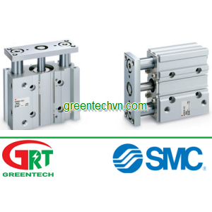 Pneumatic cylinder / double-acting / guided / compact | MGP series |SMC Pneumatic | SMC Vietnam