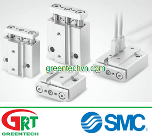 Pneumatic cylinder / double-acting / with guided piston rod| MGJ series |SMC Pneumatic | SMC Vietnam
