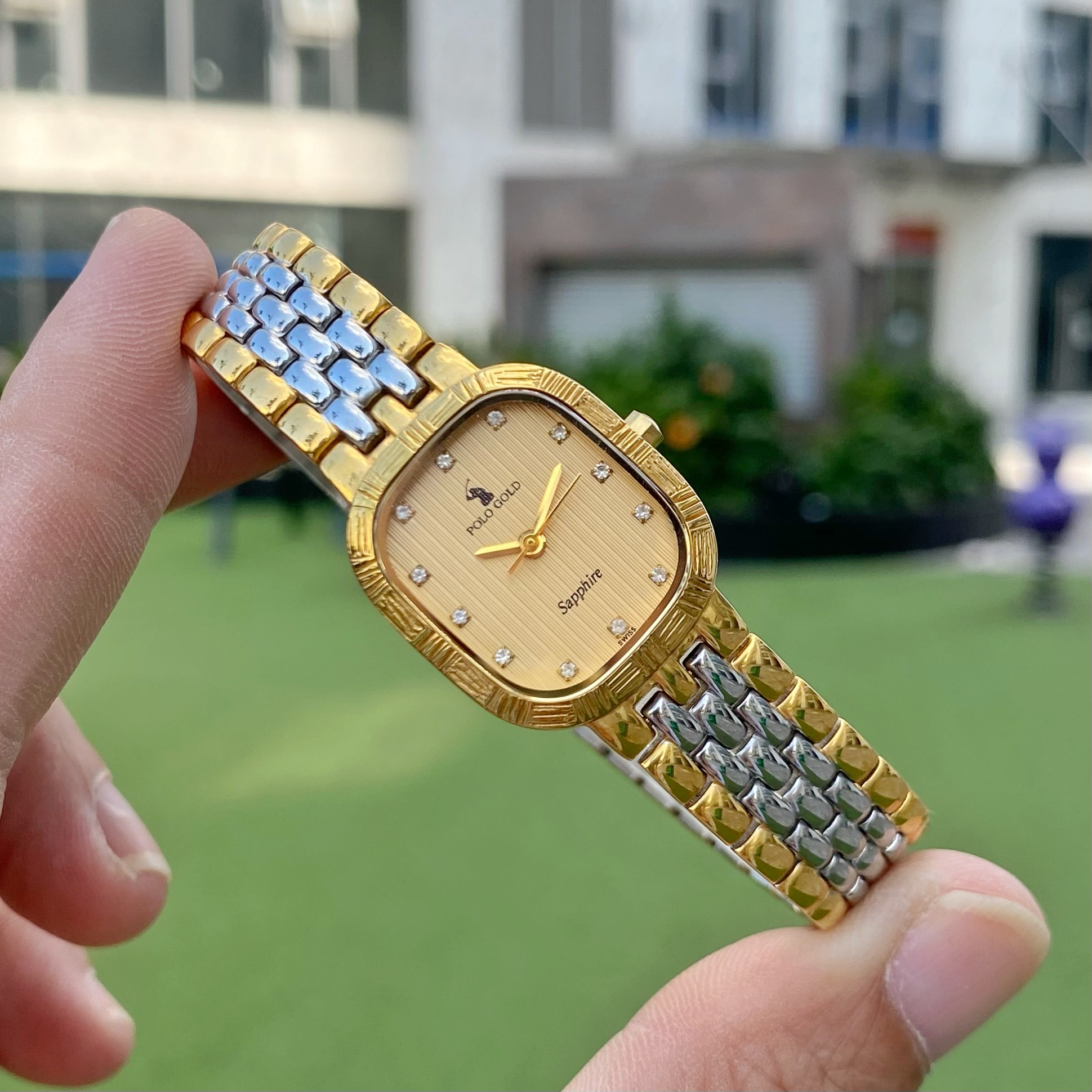 ĐỒNG HỒ NỮ POLO GOLD POG3018L