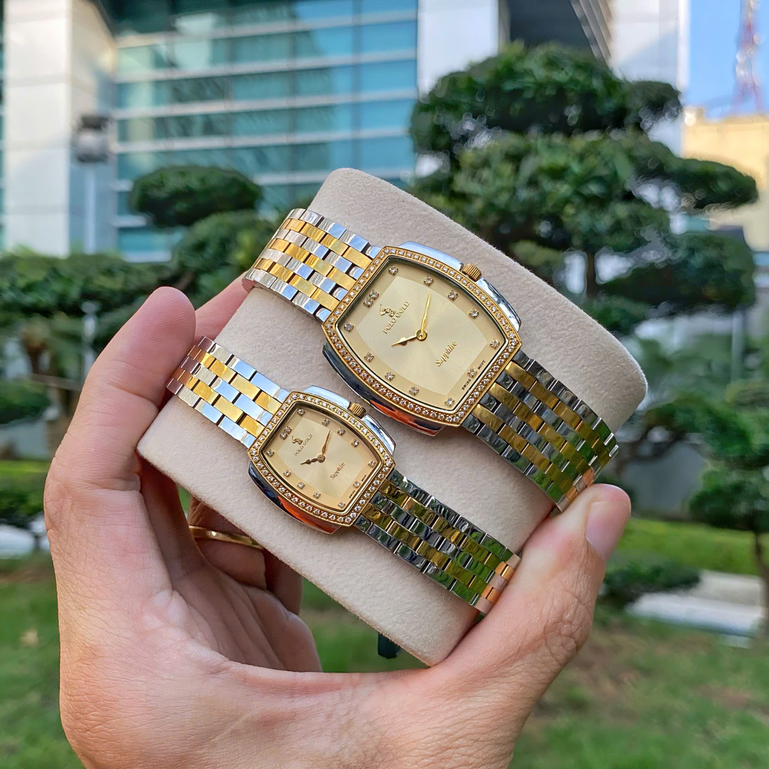 Cặp Đôi Đồng Hồ Polo Gold POG3602M – Sang Trọng và Đẳng Cấp Cho Các Cặp Đôi