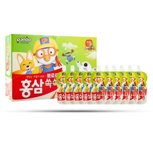 Hồng sâm Poro vị táo (thùng)