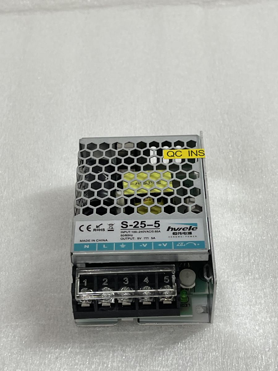 Power Supply 5VDC/5A (S-25-5)