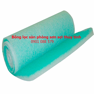 Bông lọc sàn phòng sơn sợi thủy tinh