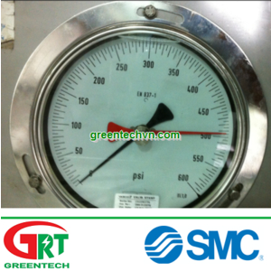 SMC Pressure Gauge | Đồng hồ đo áp suất 2 kim SMC | Đại lý SMC tại Việt Nam | Greentech Vietnam