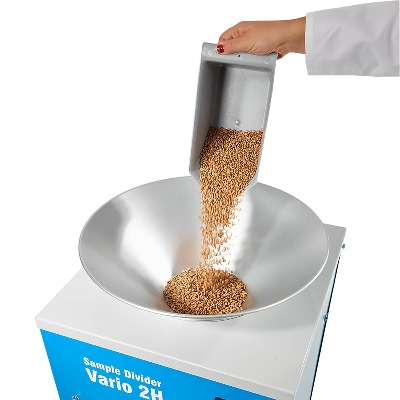 Máy chia hạt, ngũ cốc, model: Vario 2H, Hãng: Pfeuffer / Đức
