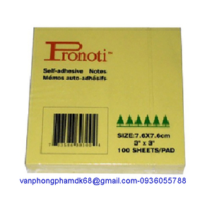 Giấy nhắn Pronoti 3 x 3