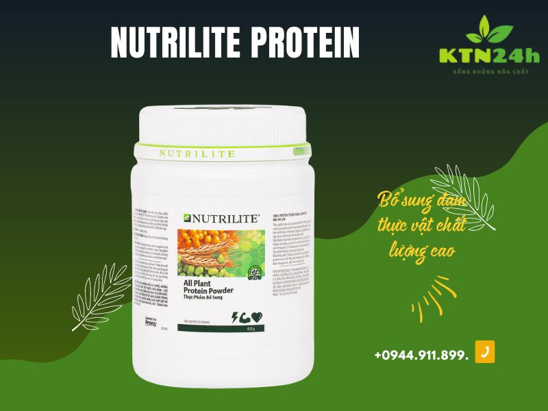 Protein Amway cung cấp đạm thực vật chất lượng cao