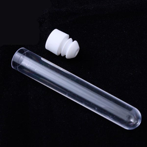 Ống nghiệm nhựa PS 5ml nắp trắng, không nhãn HTM