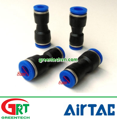 PSA6 | Airtac PSA6 | Ống nối thẳng | Air Fitting Change Diameter Connect| Airtac Vietnam