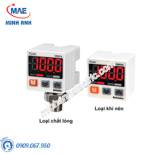 Cảm biến áp suất hiển thị số loại kết nối giắc cắm - Model PSAN