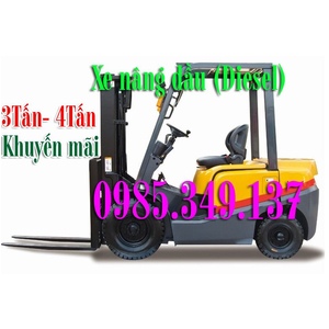 XE NÂNG DẦU 3 TẤN CAO 4 MÉT ĐỘNG CƠ ISUZU