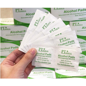 Gạc tẩm cồn Alcohol Pads PT GT068-100