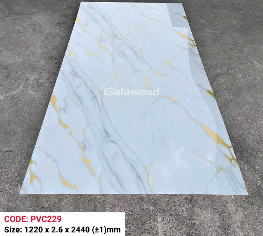 Tấm ốp PVC vân đá GALAWOOD