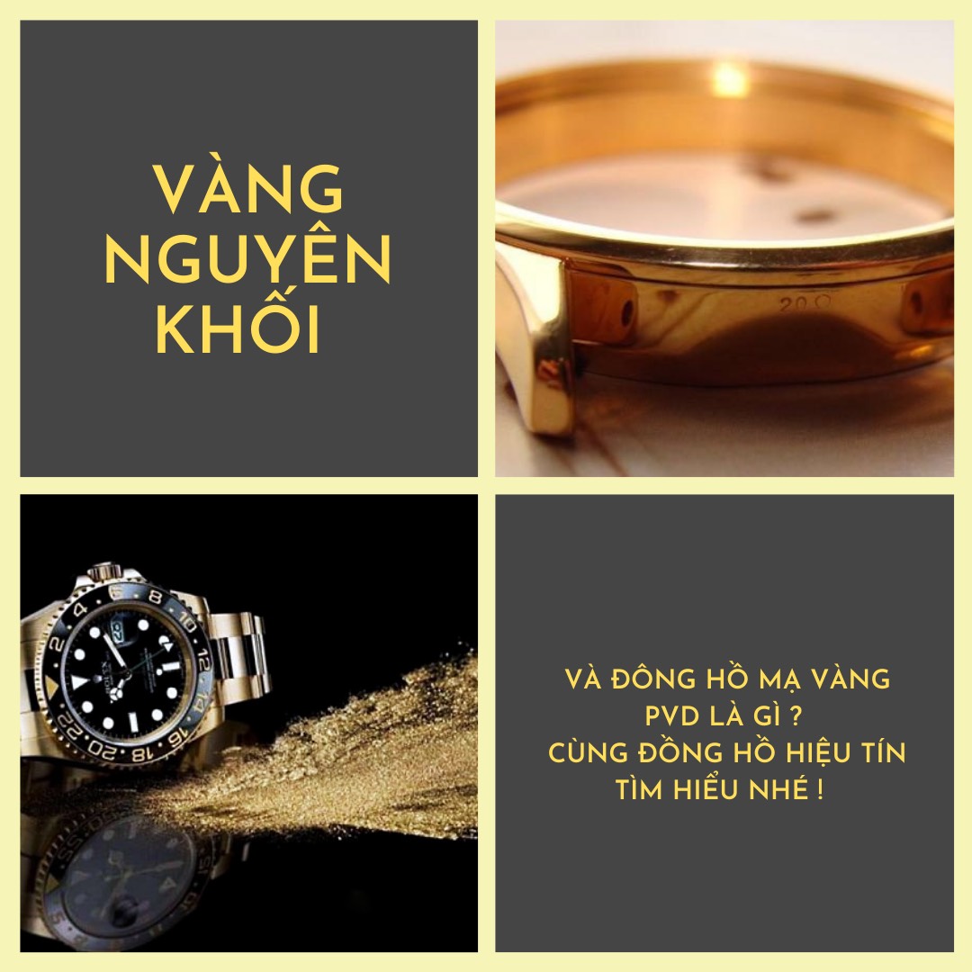 đồng hồ mạ vàng pvd có bền màu không ?
