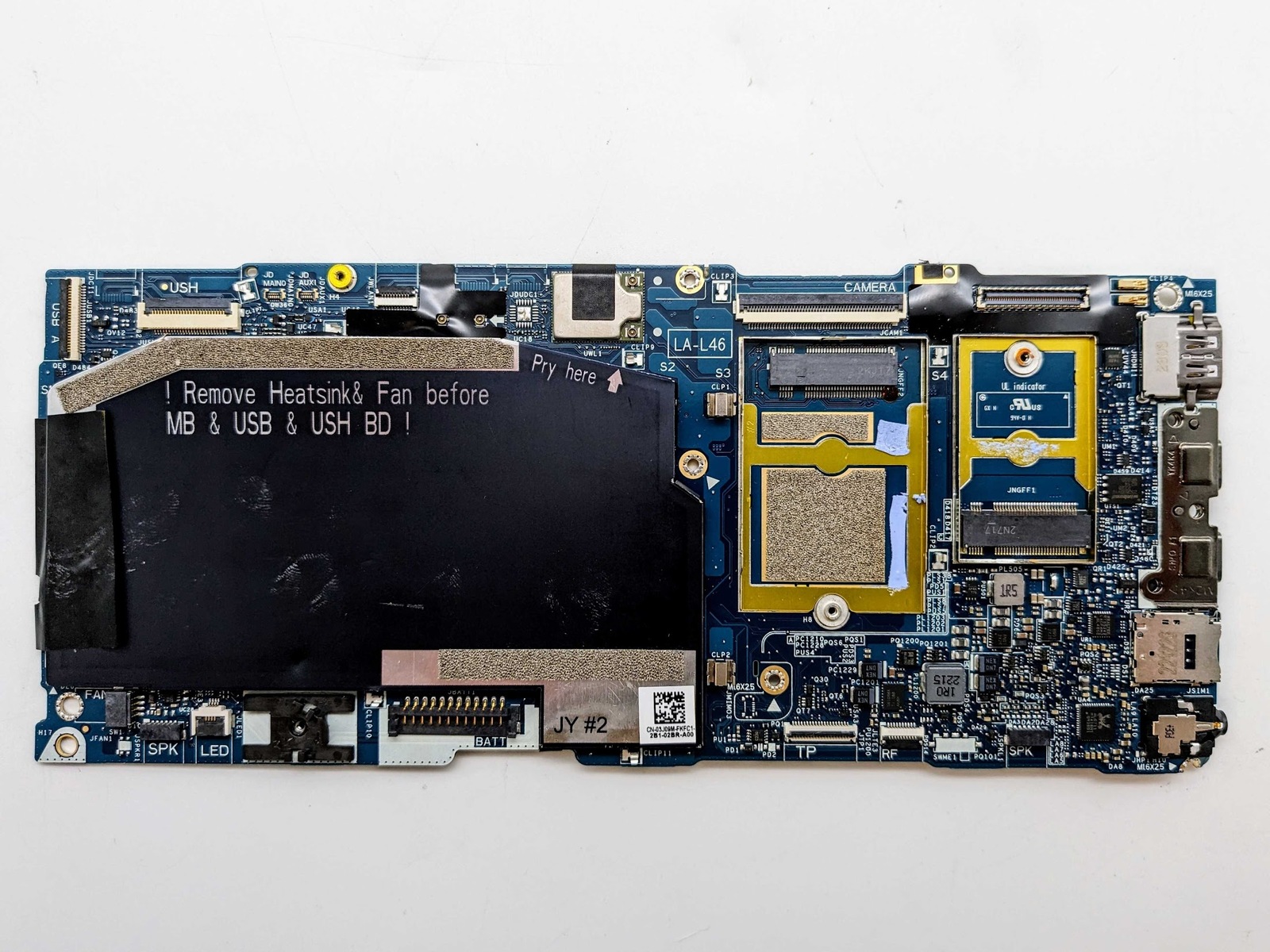 Bo mạch chủ Dell Latitude 9430 Core i5-1245U 1.60 GHz 16 GB DDR5 Motherboard 0D9CT6