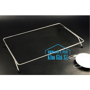 Khay inox 3 ngăn có nắp đậy dạng mái vòm chống bụi bẩn, cồn trùng