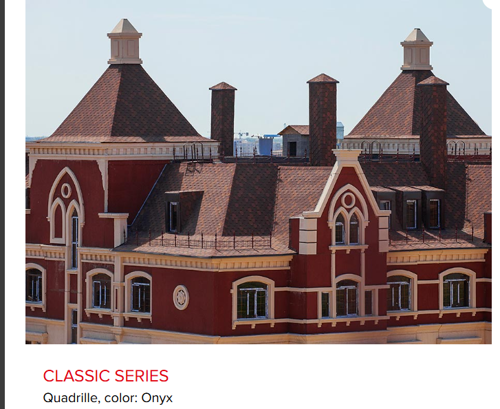 TECH- CLASSIC QUADRILLE - Ngói lợp bitum phủ đá dạng 1 tầng