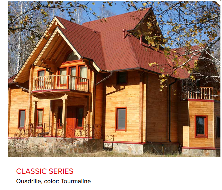 TECH- CLASSIC QUADRILLE - Ngói lợp bitum phủ đá dạng 1 tầng